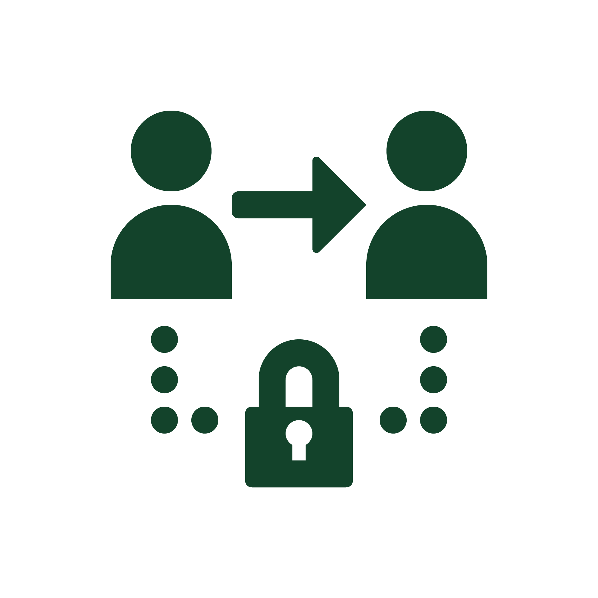 Secure transfer between parties